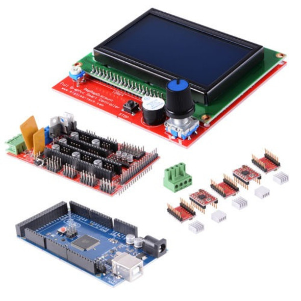 Lcd 12864 + Rampas 1.4 Mega 2560 + 5 X A4988 Paso A Paso Dri 0