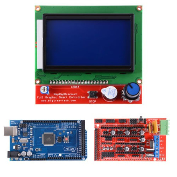 Lcd 12864 + Rampas 1.4 Mega 2560 + 5 X A4988 Paso A Paso Dri 1
