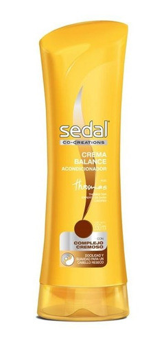 Pack X 12 Unid Acondicionador  Crema Bal 340 Ml Sedal Shamp 0