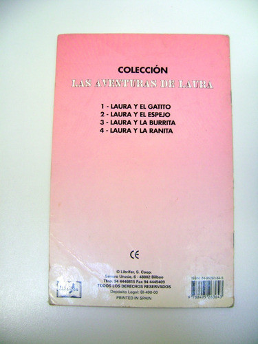 Laura Y El Espejo Librifer España Cuento Infantil 2000 Boedo 1