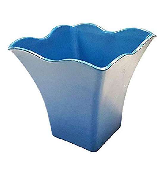 Juego De 6 Macetas De Fibra De Bambú Biodegradables Cuadrada 1