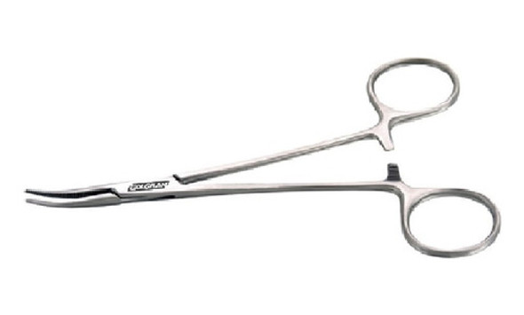 Pinça Halstead Mosquito Curva 12cm Aço Inox Cirúrgico 0 Pinça Halstead Mosquito Curva 12cm Aço Inox Cirúrgico 0