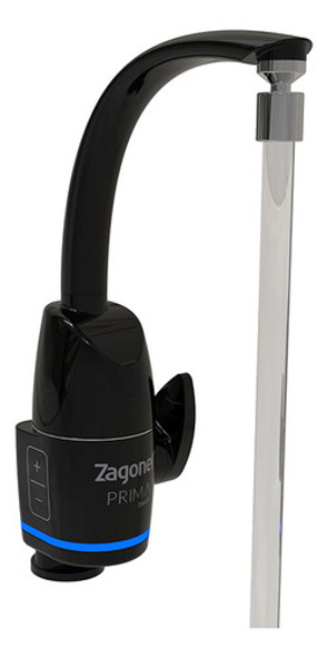 Torneira Zagonel Prima Touch Preta 127v + Resistência 1