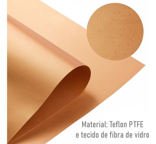 05 Manta Antiaderente P/ Churrasco Reutilizável - Mimo Style 1