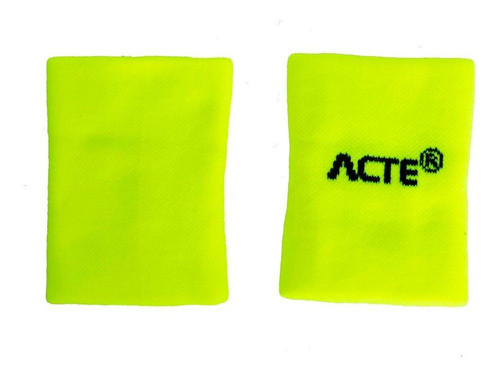 Munhequeira Acte Sports - Amarelo E Preto - P 1