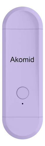 Luz De Lectura Portátil Usb Recargable Con 8 Leds Morada 0