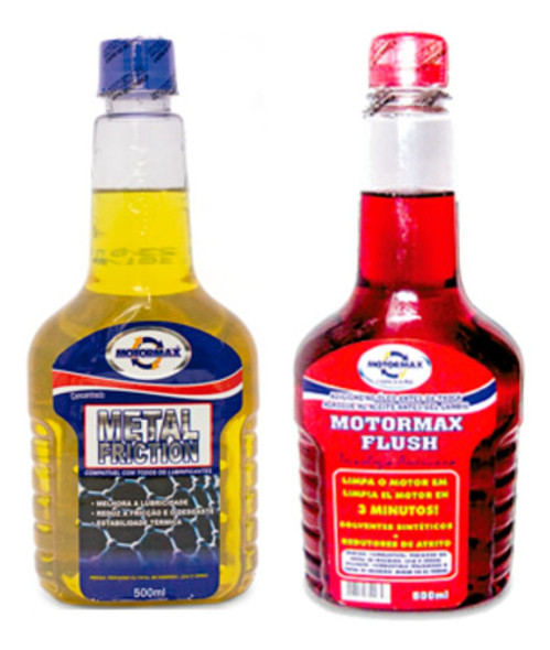 Kit Descontaminação Do Motor Flush E Treatment 500ml 0