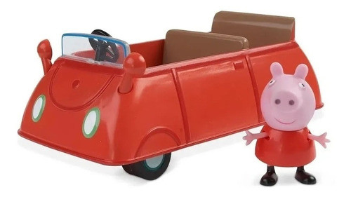 Veiculo E Mini Figura Peppa Pig Carro De Passeio Sunny 2307 0