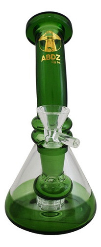 Bong De Vidro Abdz Gold Pequeno Clyde 18cm - Verde 1