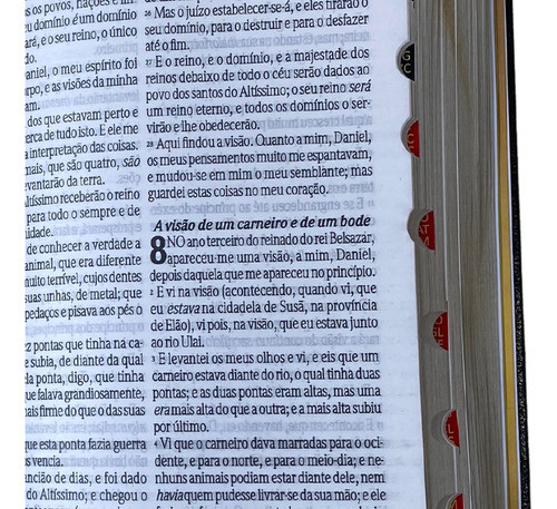 Bíblia Letra Grande Índice Ccb Almeida Corrigida Jfa Palavras De Jesus Em Vermelho Dicionário Concordância Luxo Preta 1