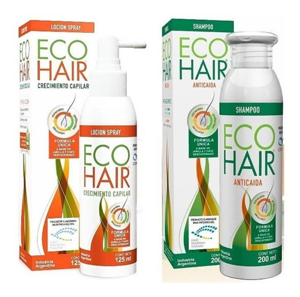 1 Eco-hair Shampoo + 1 Locion Combo Tratamiento Anti Caida 0