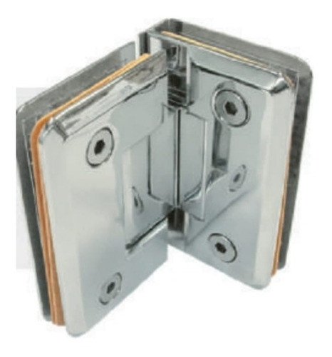 Dobradiça Para Porta E Box De Vidro Gv48 02 Peças 0