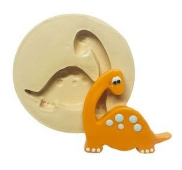 Molde De Silicone Dinossauro Baby Iii 0