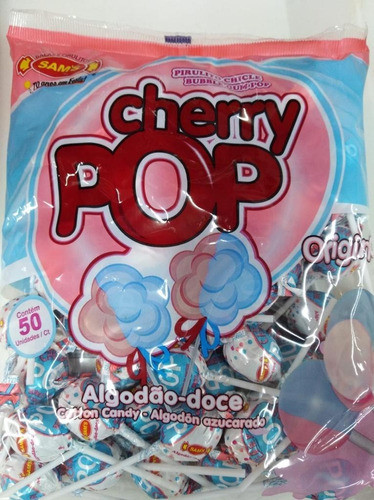 Paletas Love Pop Chupetines 50 Unidades, Golosinas, Piñatas 0