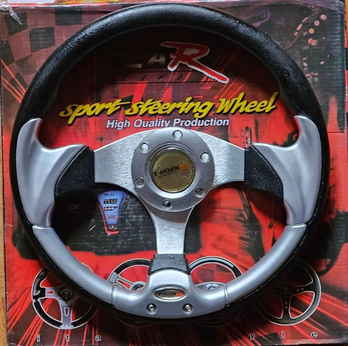 Volante Deportivo 35cm Varios Colores Tunning 0