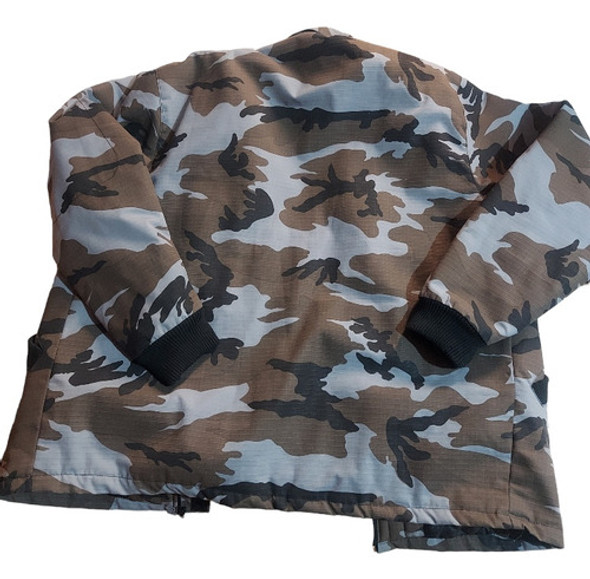 Jaqueta Camuflada Rip Stop Militar. 1