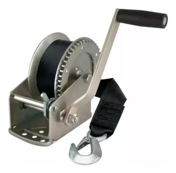 Guincho Manual Catraca 800lbs 525kg Carretinha Lancha Jet 0