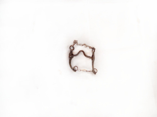 Freio Ferro Bocal Médio Perna Torta 0