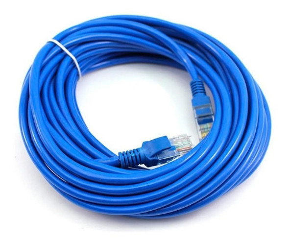 Cabo Fio Internet Rede 5 Metros C/conector Nas Pontas Rj45 0