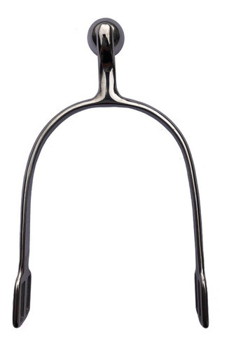 Par Espuela Espuelin Acero Inox Bolita Giratoria Equitacion 1