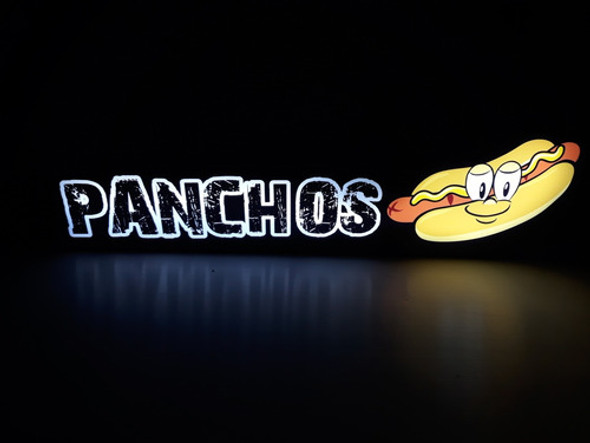 Cartel Luminoso Led Pancho Horizontal 1