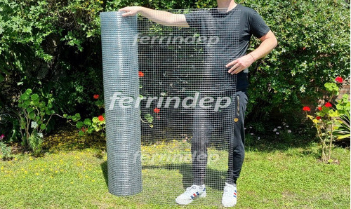 Malla Electrosoldada 15x15mm 1.5mt 10mts Tejido Alambre Galv 1