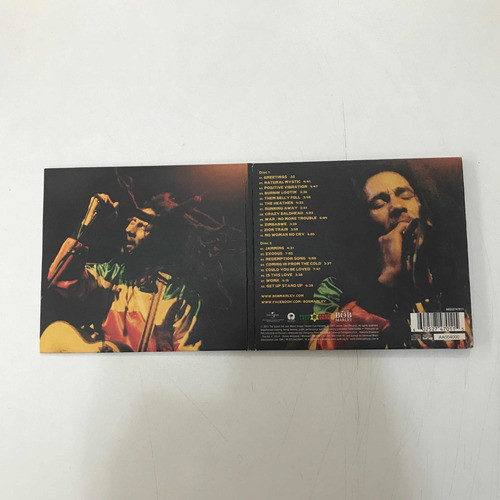 Cd Duplo- Bob Marley And The Wailers ( Live Forever ) 1
