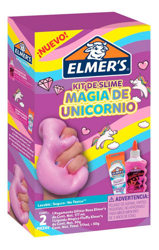 Kit De Slime Elmers Magia De Unicornio 2 Piezas 0