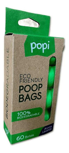 Bolsas Biodegradables Para Popo Popi 60 Uni 0