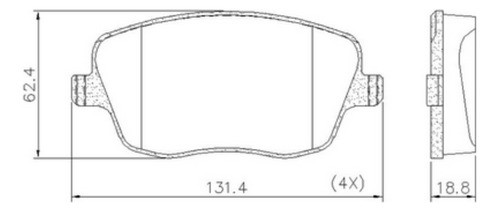 Pastilha De Freio Dianteiro Syl Volkswagen Polo 2003 A 2014 1