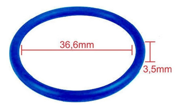 Junta Anel - Vedacao Bobina - Fiat Fire 1.0l/1.3l/1.4l - Bas 1