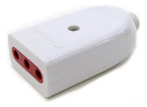 Adaptador - Ficha Hembra 3 En Linea 10 Amp - Blanca | Vivion 0