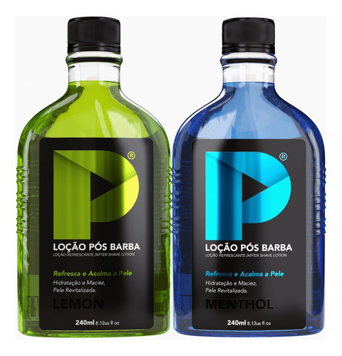 Loção Pós Barba Play Barber 240ml Limão E Mentol Cx 2 Unidad 0