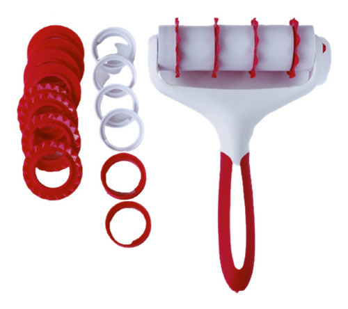 Rolo Cortador De Tiras Fitas Para Massas Pasta Americana 0