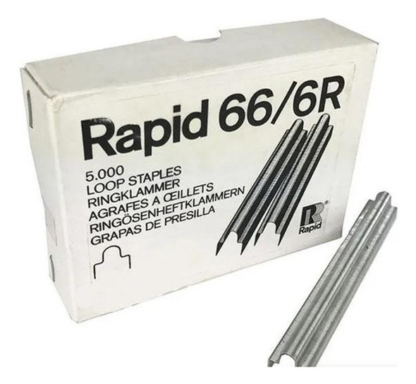 Grampo Rapid 66/6r 5.000 Unidades Para Grampeador 106e 0
