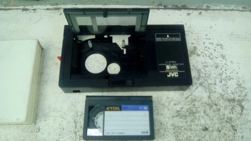 Antiguo Cassette Jvc De Vhs Adaptador Modelo Cp7u Muy Escaso 0