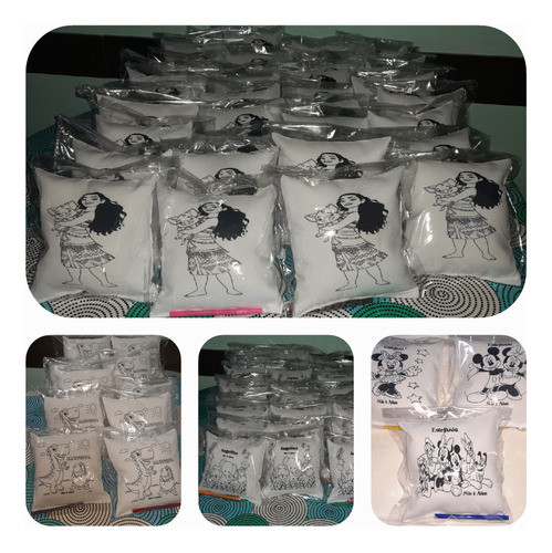 Almohaditas Para Pintar Pack X20u. 0