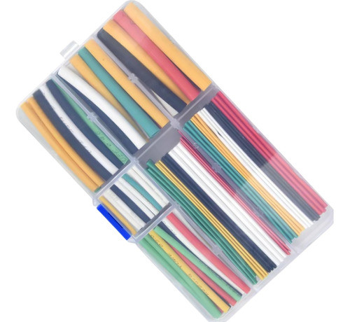 Kit Tubo Espaguete Isolantes Termo Retrátil Colorido 140 Pçs 1