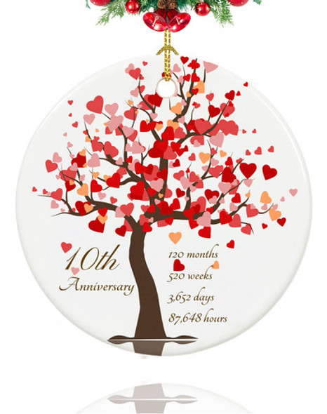 Adorno De 10º Aniversario, Regalos Para 10º Aniversario De B 0