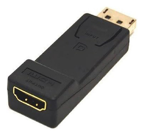 Adaptador Display Port A Hdmi Corto Fijo Dp A Hdmi 1080p 1