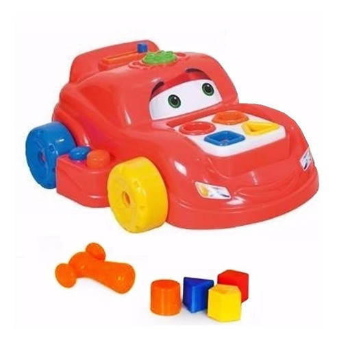 Carrinho Educativo Com Atividades E Blocos Didático Cotiplás 1