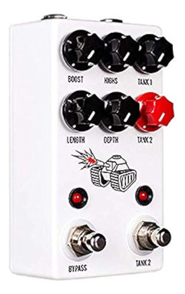 Jhs Spring Tank Reverb Guitarra Efectos Pedal 0