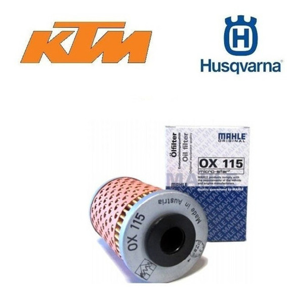 Filtro Aceite Mahle Duke Svart Vit 200 250 390 401 - Trapote 0