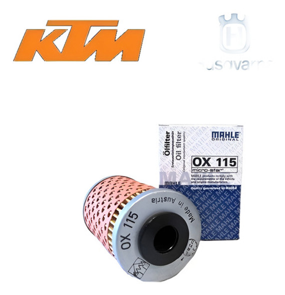 Filtro Aceite Mahle Duke Svart Vit 200 250 390 401 - Trapote 0