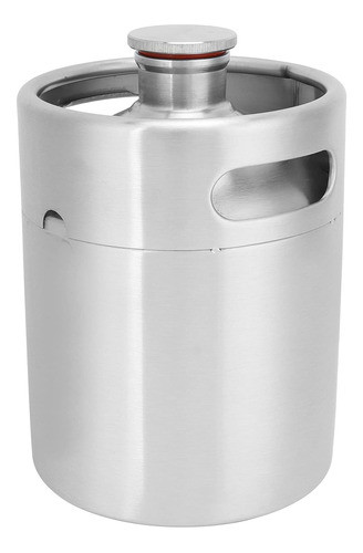 Mini Barril Inox Para Cerveja 2 Litros Keg Growler Chopp 0