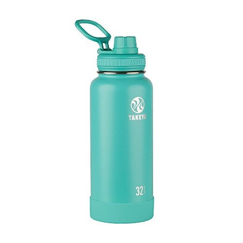Takeya Actives Botella Agua Acero Inoxidable 32oz Teal 0