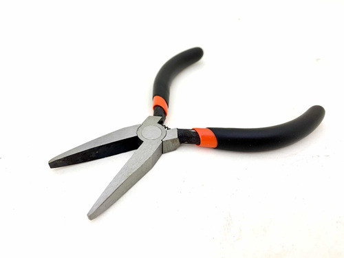 Pinza Punta Plana Para Electrónica Joyeria Bricolage Zj-18 0
