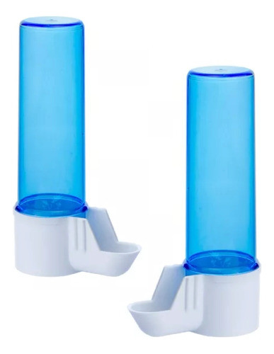 Bebedouro Plastico Italiano 100ml Malha Larga Passaros - 2x 0