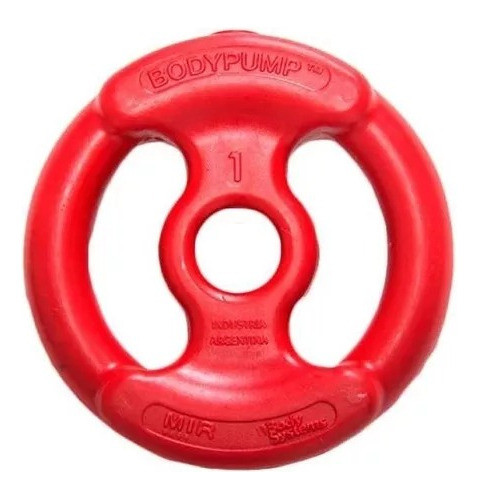 Disco Plastico Mir Fitness 1 Kg Crossfit Body Pump 0