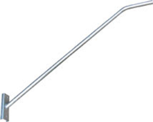 Braço Curvo Com Sapata 2mt X 48mm Galvanizado A Fogo 0